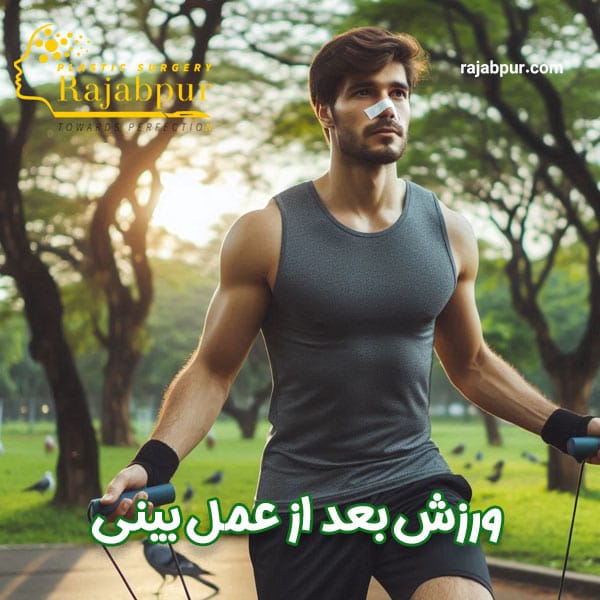 ورزش بعد از عمل بینی - دکتر رجب پور