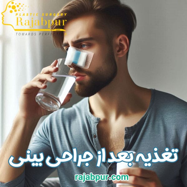 تغذیه بعد از جراحی بینی - دکتر رجب پور